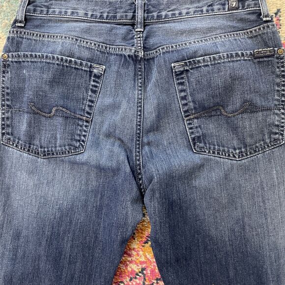 7 Seven for All Mankind Men’s Austyn Relaxed Straight Jeans Size 33/30 - Picture 7 of 7
